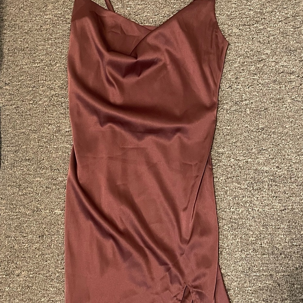 Elegant Satin Slip Dress